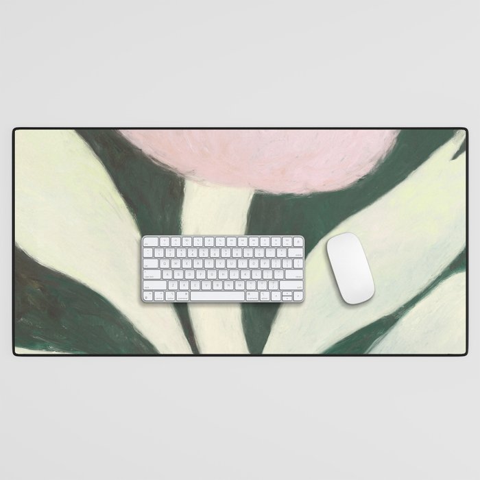 Moon flower Desk Mat Gallery Image 1