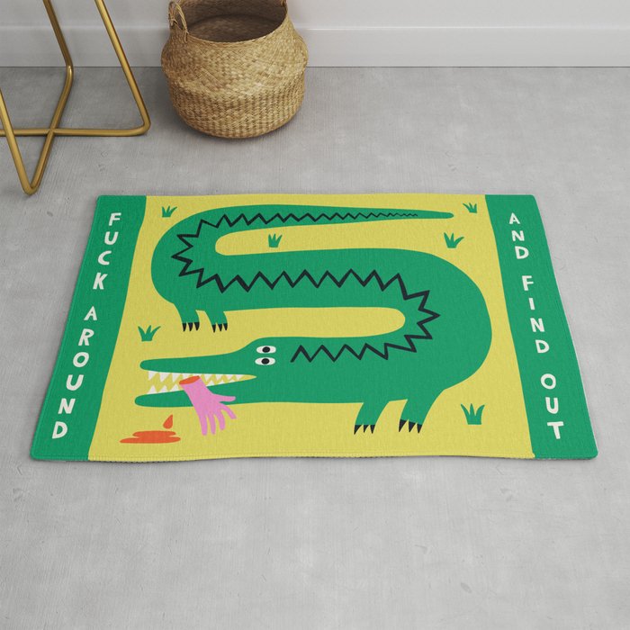 Fuck Around & Find Out Rug Gallery Image 1