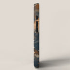 Earth watercolor splashes iPhone Case Gallery Image 2