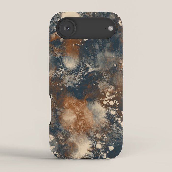 Earth watercolor splashes iPhone Case Gallery Image 2