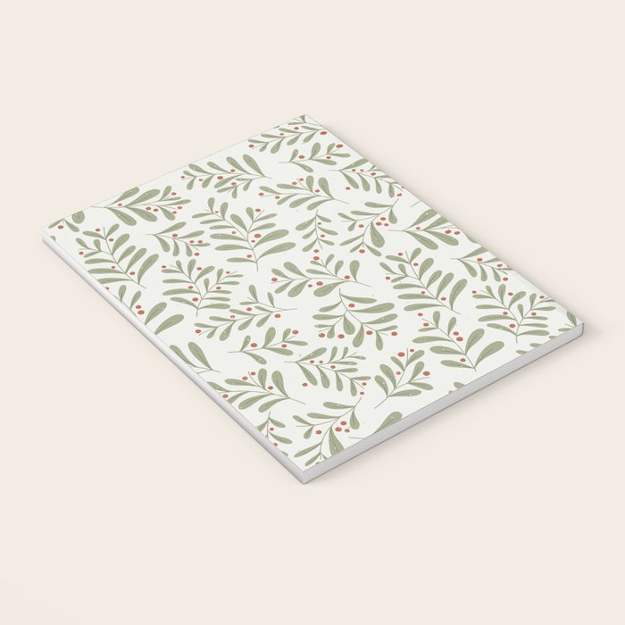 Modern Mistletoe Notebook Gallery Image 3