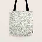 Modern Mistletoe Tote Bag Gallery Image 1