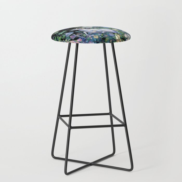 Unicorns Magical Rose Garden Stool Gallery Image 1