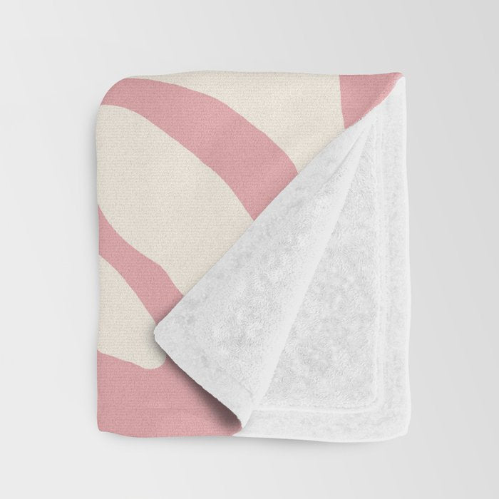 Lazy White Daisies  Throw Blanket Gallery Image 3