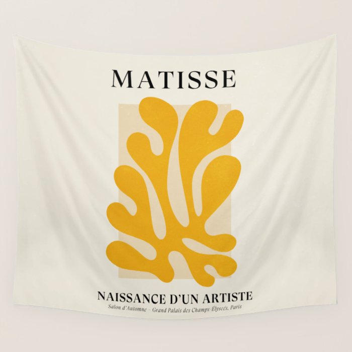 Sun Leaf 2: Matisse Edition | Mid Century Series Wall Tapestry Gallery Image 4
