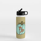 Capricorn Pumpkin Water Bottle Gallery Image 1