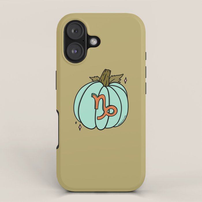 Capricorn Pumpkin iPhone Case Gallery Image 1