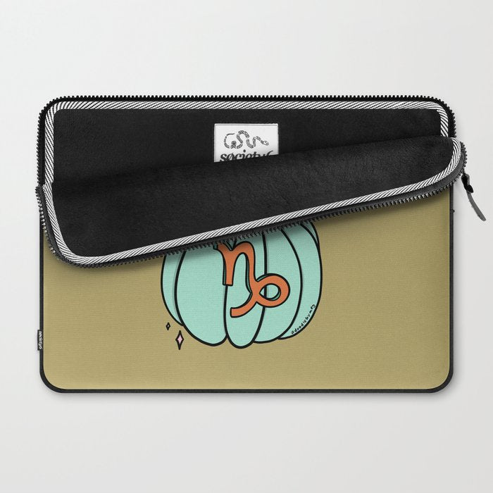 Capricorn Pumpkin Laptop Sleeve Gallery Image 2