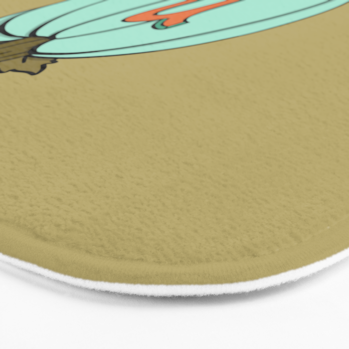 Capricorn Pumpkin Bath Mat Gallery Image 3