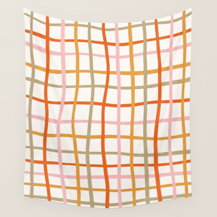 Weave Pattern Wall Tapestry Gallery Image 1