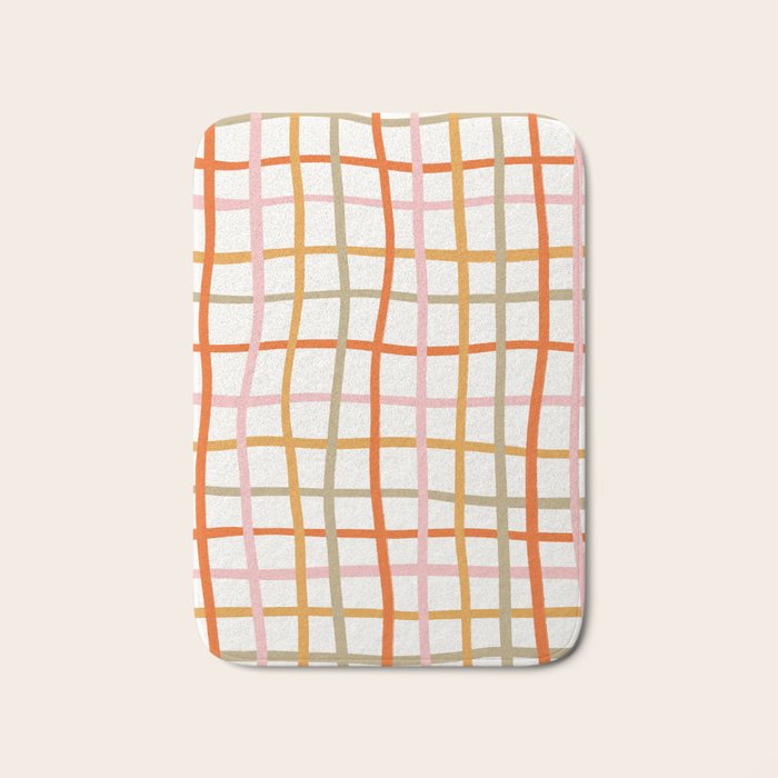 Weave Pattern Bath Mat Gallery Image 1