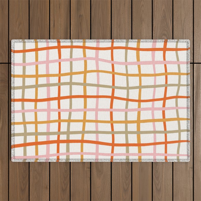 Weave Pattern Outdoor Rug Gallery Image 1