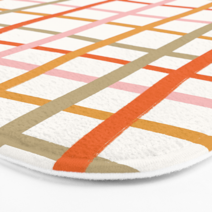 Weave Pattern Bath Mat Gallery Image 3