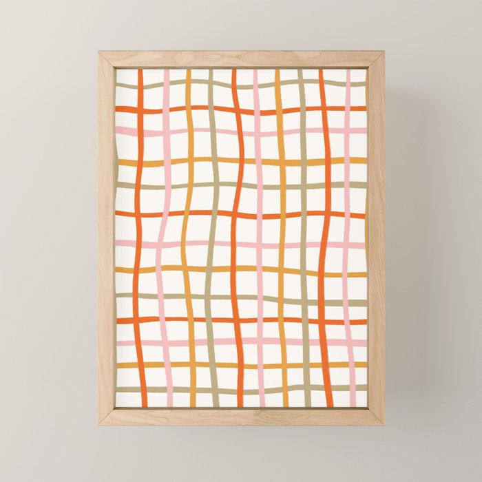 Weave Pattern Mini Art Print Gallery Image 1
