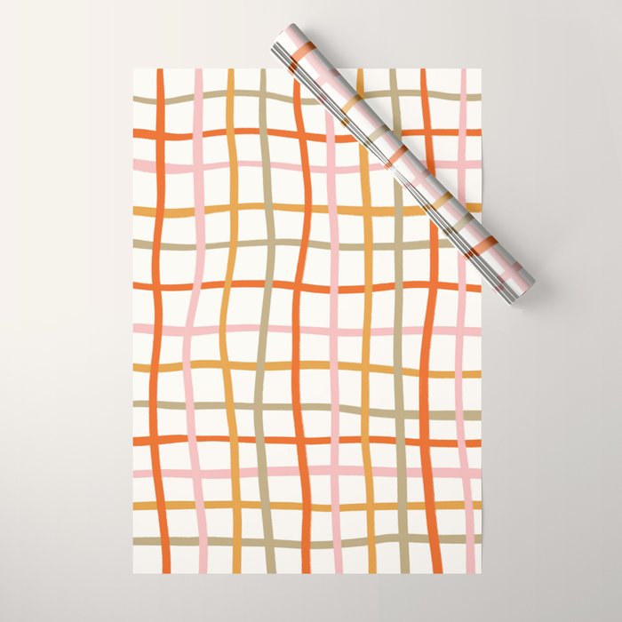 Weave Pattern Wrapping Paper Gallery Image 1