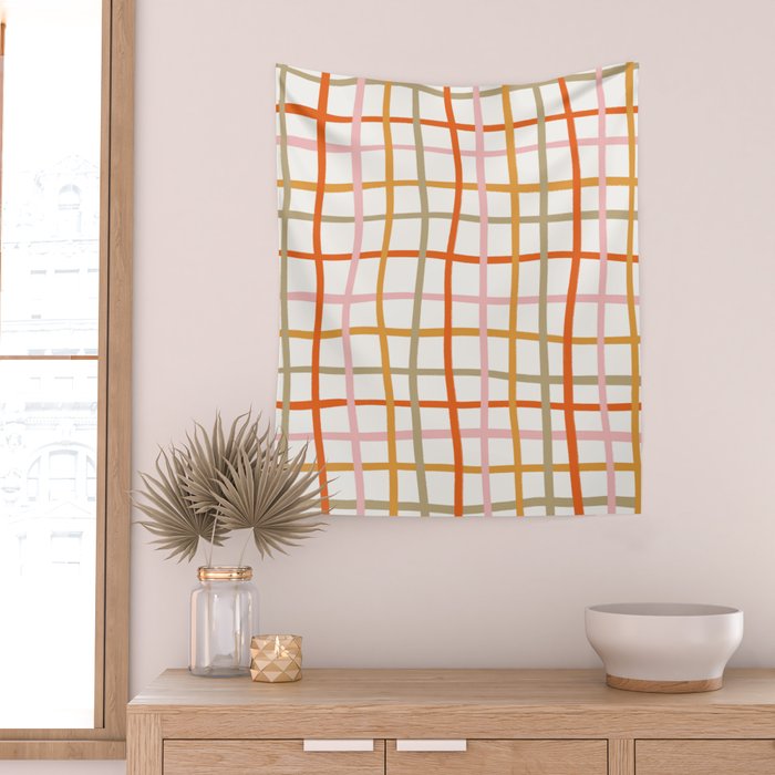 Weave Pattern Wall Tapestry Gallery Image 2