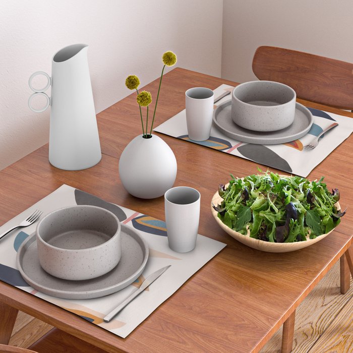 Abstract Plant Placemat Gallery Image 2