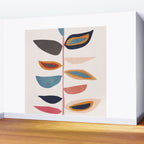 Abstract Plant Wall Mural Gallery Image 2