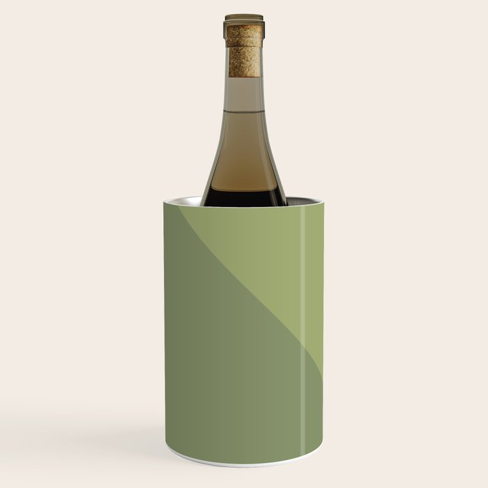 Pine Moss Sage Diagonal  Wine Chiller Gallery Image 3