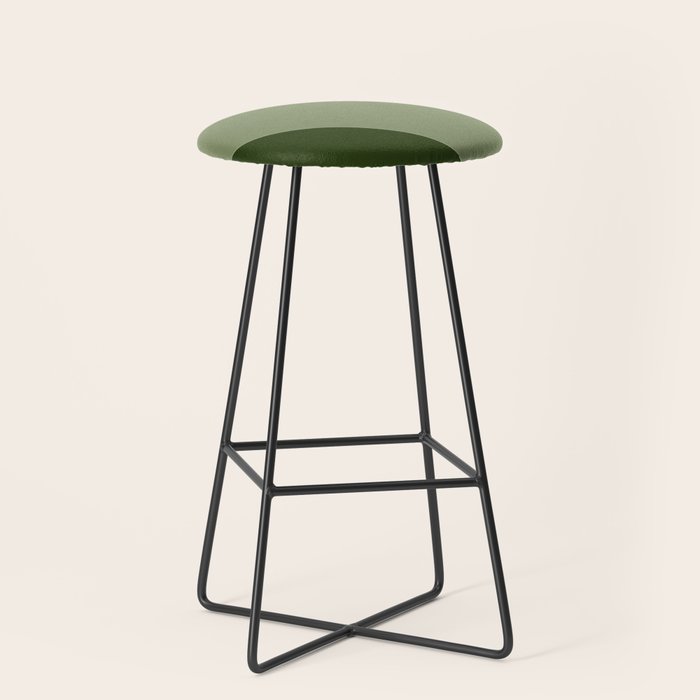 Pine Moss Sage Diagonal  Stool Gallery Image 1