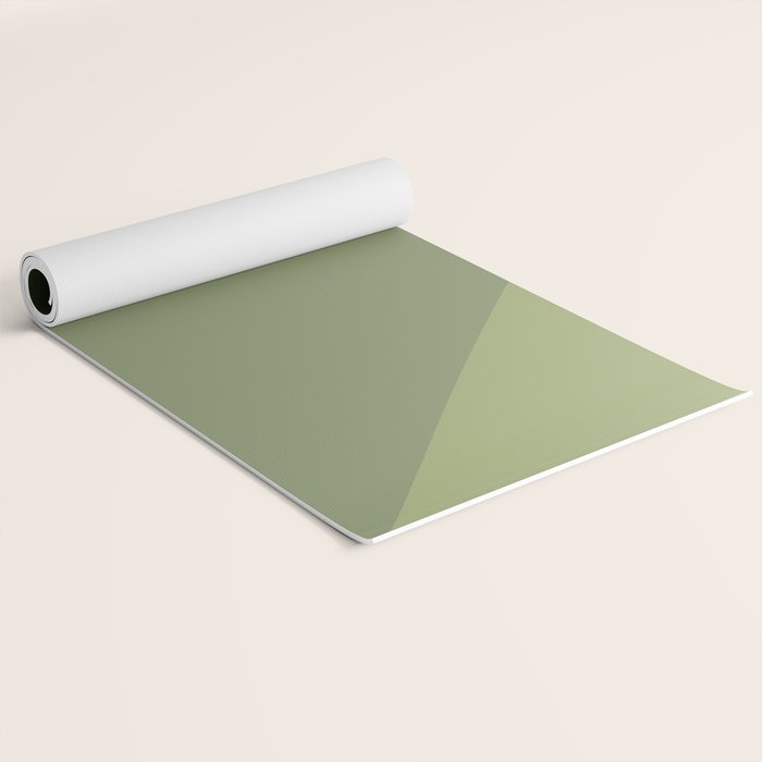 Pine Moss Sage Diagonal  Yoga Mat Gallery Image 2