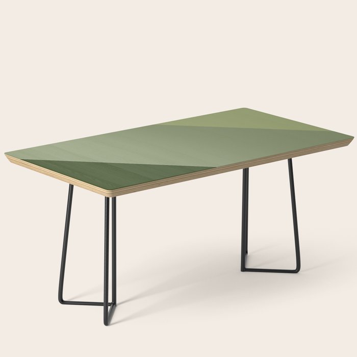 Pine Moss Sage Diagonal  Coffee Table Gallery Image 1