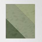 Pine Moss Sage Diagonal  Throw Blanket Gallery Image 2