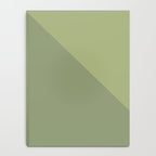 Pine Moss Sage Diagonal  Notebook Gallery Image 4
