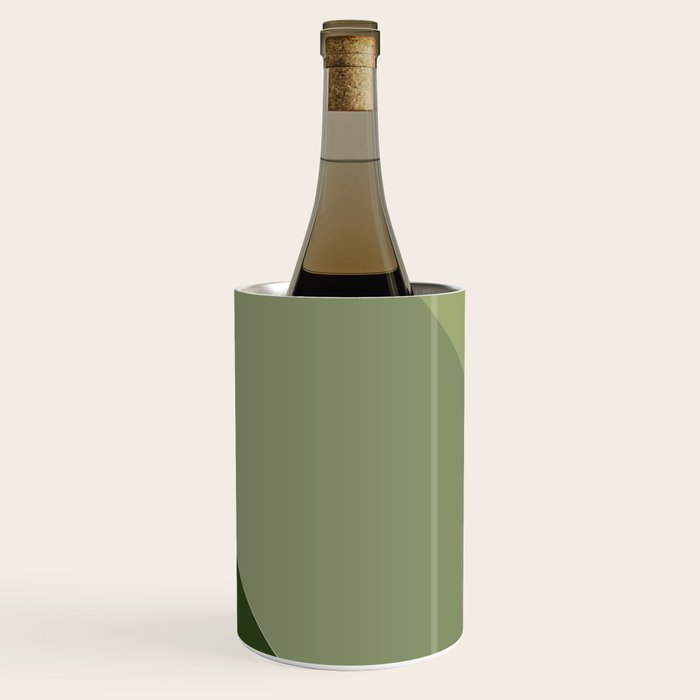 Pine Moss Sage Diagonal  Wine Chiller Gallery Image 1