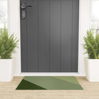 Pine Moss Sage Diagonal  Welcome Mat Gallery Image 3