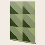 Pine Moss Sage Diagonal  Wallpaper Gallery Image 2