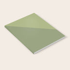 Pine Moss Sage Diagonal  Notebook Gallery Image 2