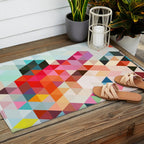 Heavy words 01. Outdoor Rug Gallery Image 2