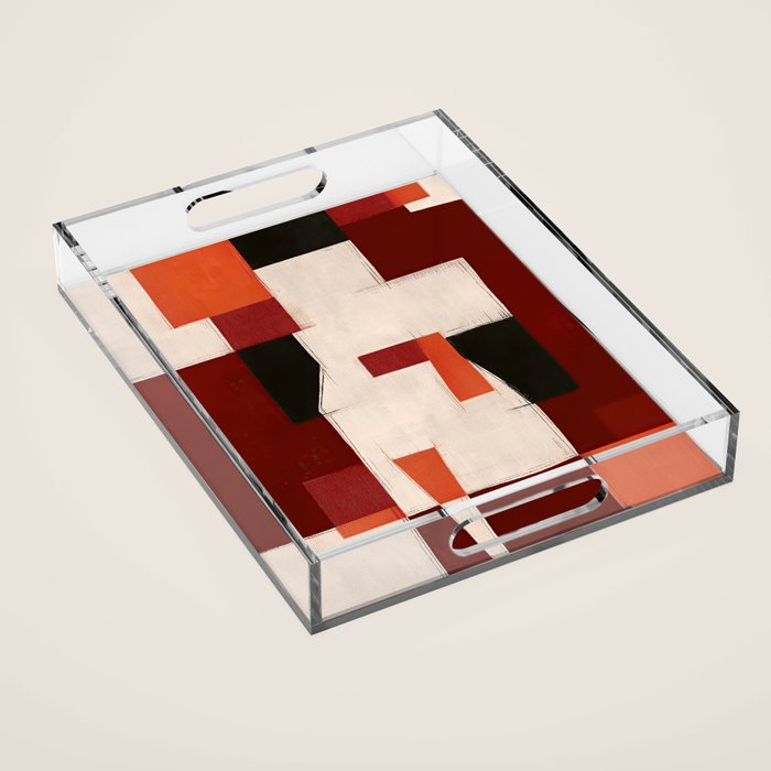 Urban Abstraction Acrylic Tray Gallery Image 1