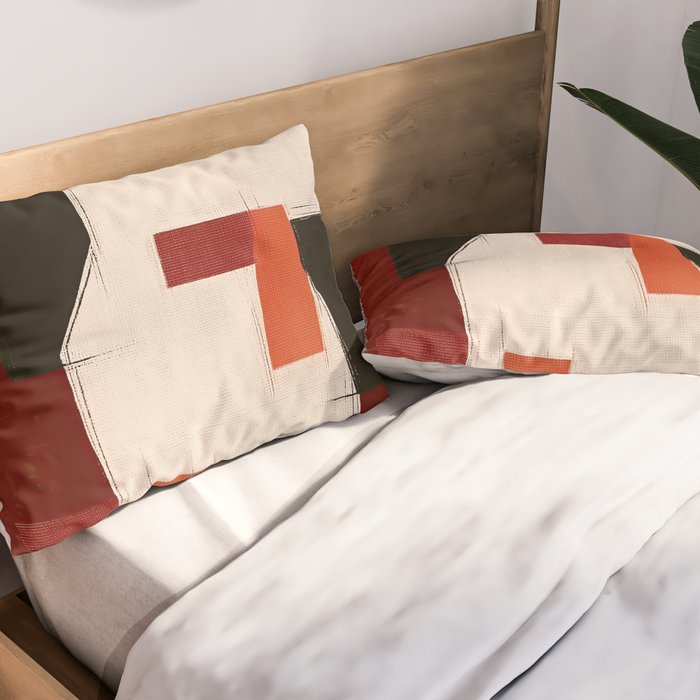 Urban Abstraction Pillow Sham Gallery Image 2