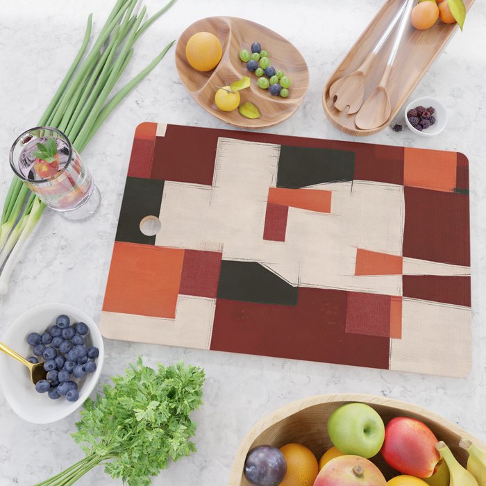 Urban Abstraction Cutting Board Gallery Image 2