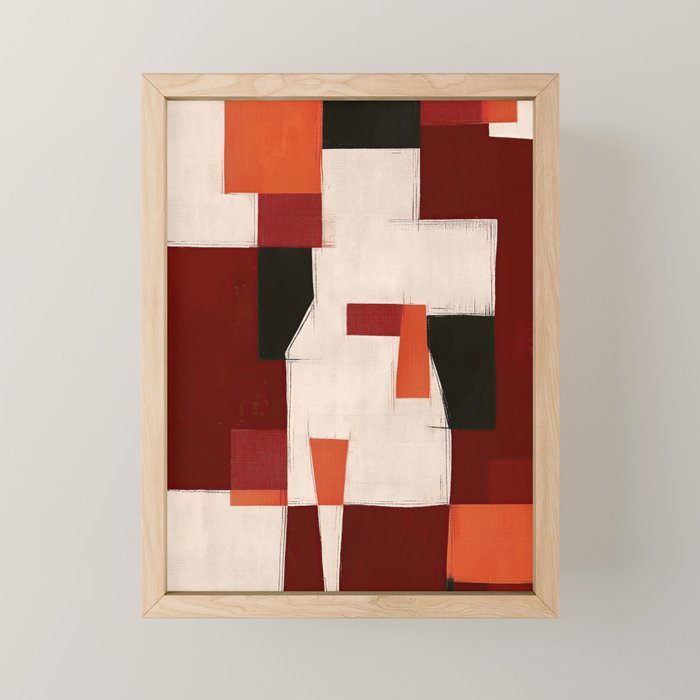 Urban Abstraction Mini Art Print Gallery Image 1