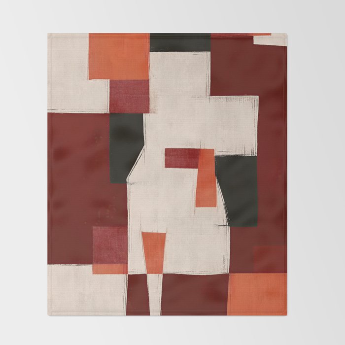 Urban Abstraction Throw Blanket Gallery Image 2