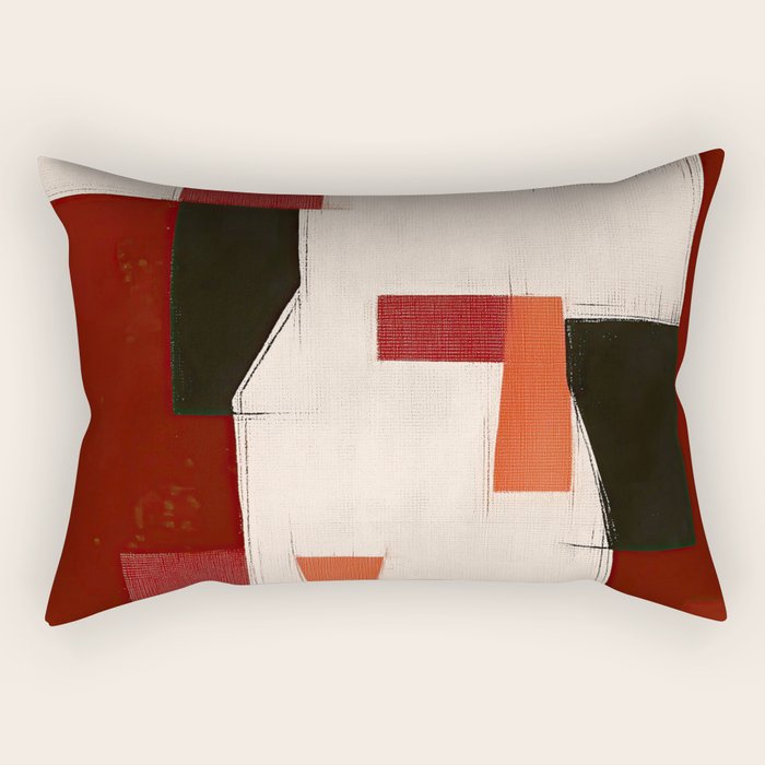 Urban Abstraction Rectangular Pillow Gallery Image 1