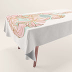 Modern Boho Ukulele Tablecloth Gallery Image 1