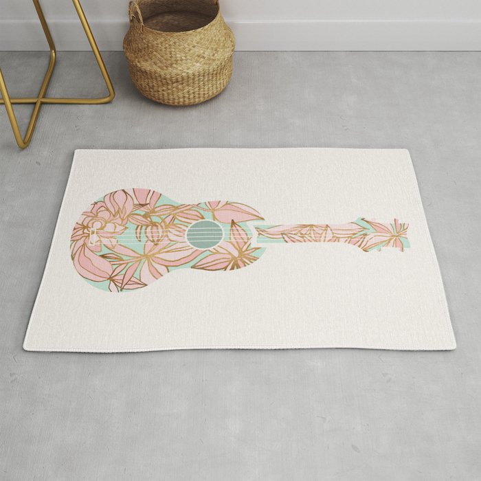 Modern Boho Ukulele Rug Gallery Image 1