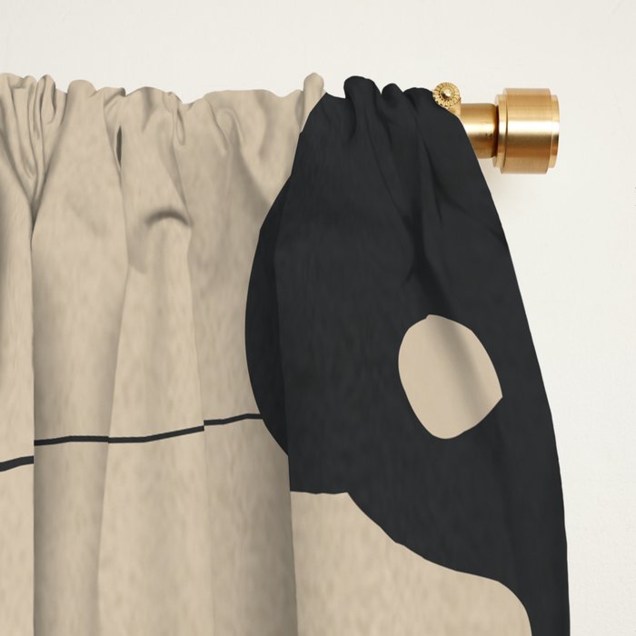 Abstract Pair Window Curtain Gallery Image 2