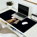 Girl with Pearl Earing Blowing Gum Desk Mat Gallery Image 2
