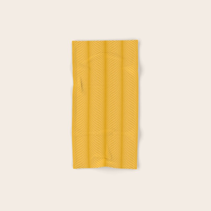 Elysian IX Golden Yellow Bath Towel Gallery Image 1