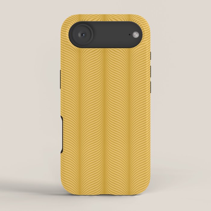 Elysian IX Golden Yellow iPhone Case Gallery Image 2