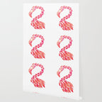 Miami Flamingo - Pink OmbrÃ© Wallpaper Gallery Image 2