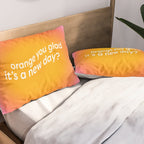 Orange You Glad? Pillow Sham Gallery Image 2