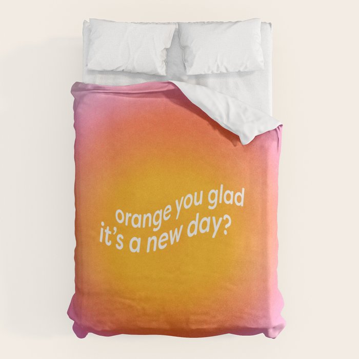 Orange You Glad? Duvet Cover Gallery Image 6