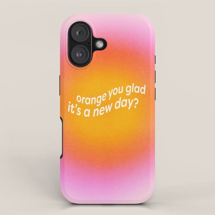 Orange You Glad? iPhone Case Gallery Image 1