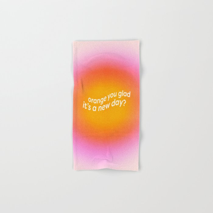 Orange You Glad? Bath Towel